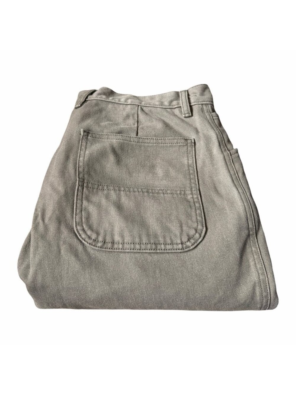 Taylor Stitch Camp Pant in Olive Camp Canvas (MPN: 2109CPSBD) Sz 34x33 gorpcore